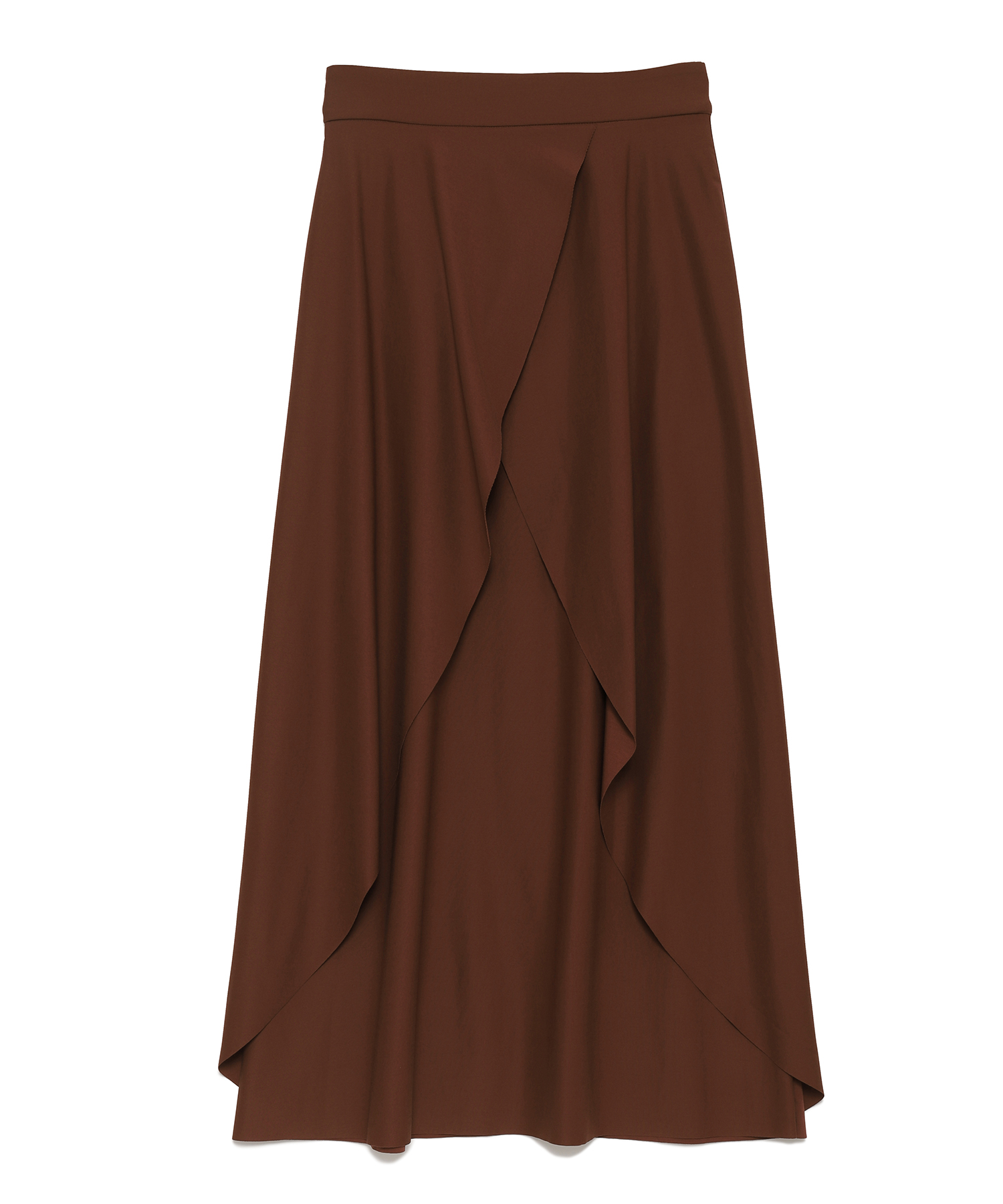 【公式】SEAGREEN (シーグリーン) CUT OFF CUT SEW SKIRT BROWN/20 サイズ:01,02 ロングスカート レディース