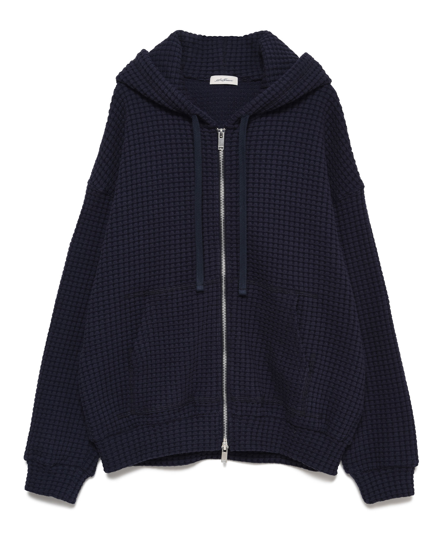 BIG WAFFLE HOODIE（SEAGREEN）｜TATRAS CONCEPT STORE タトラス公式通販サイト