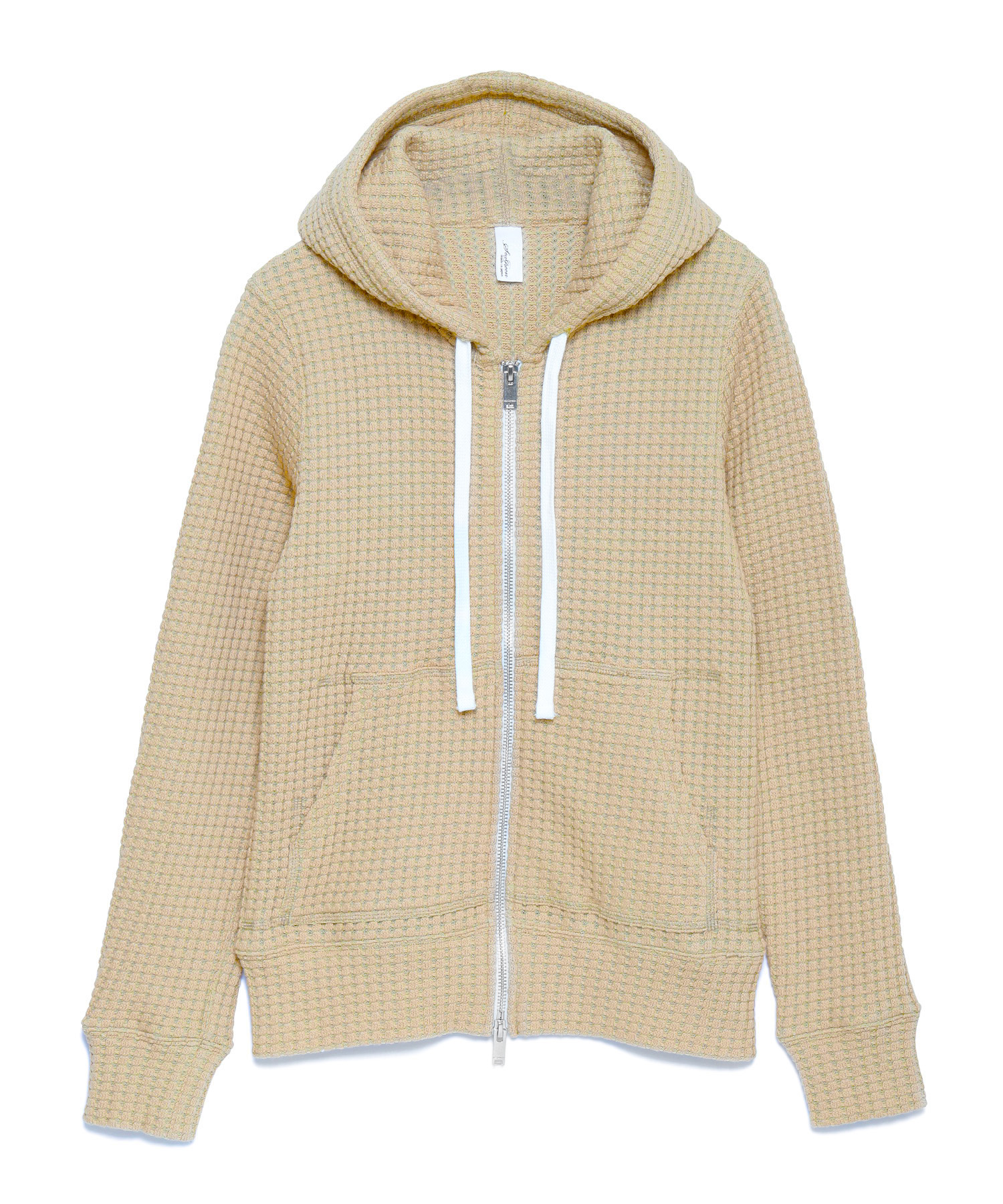 【公式】SEAGREEN (シーグリーン) BIG WAFFLE HOODIE BEIGE/27 サイズ:01,02,03 パーカー・スウェット レディース