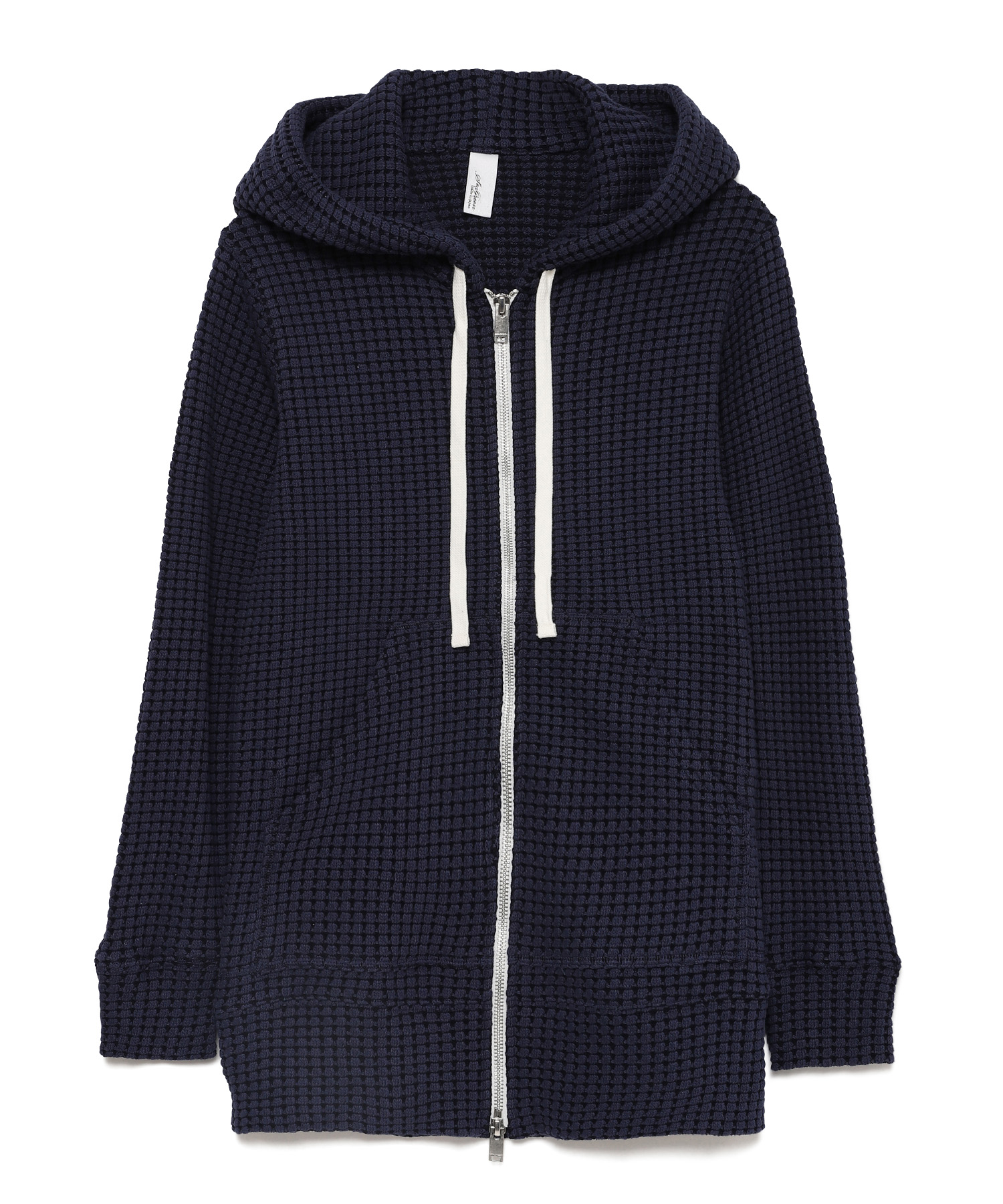 【公式】SEAGREEN (シーグリーン) BIG WAFFLE HOODIE NAVY/40 サイズ:01,02,03 パーカー・スウェット レディース