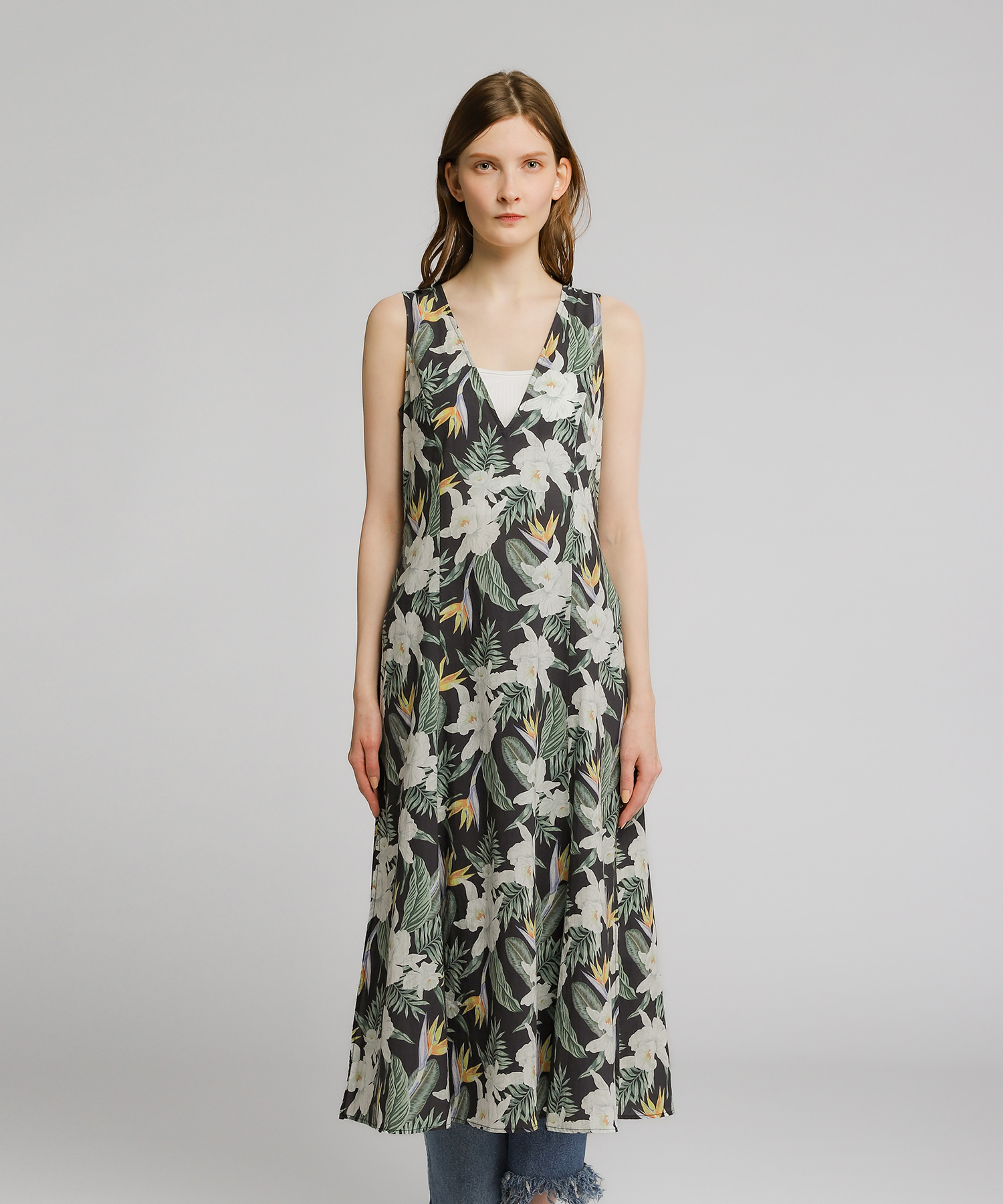 BOTANICAL LAWN ONE PIECE（Seagreen）｜TATRAS CONCEPT STORE