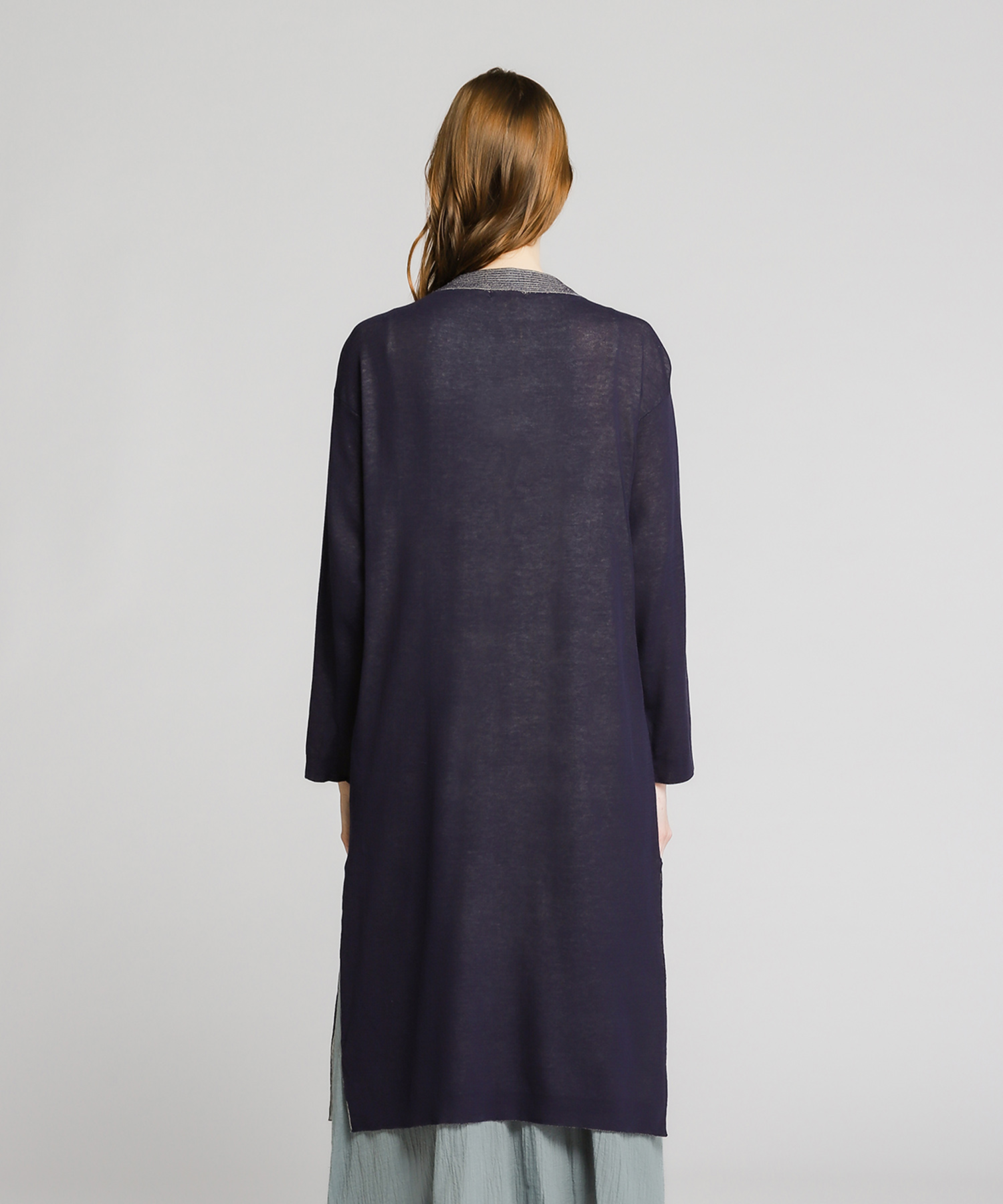 SHEER KNIT CARDIGAN（Seagreen）｜TATRAS CONCEPT STORE タトラス公式