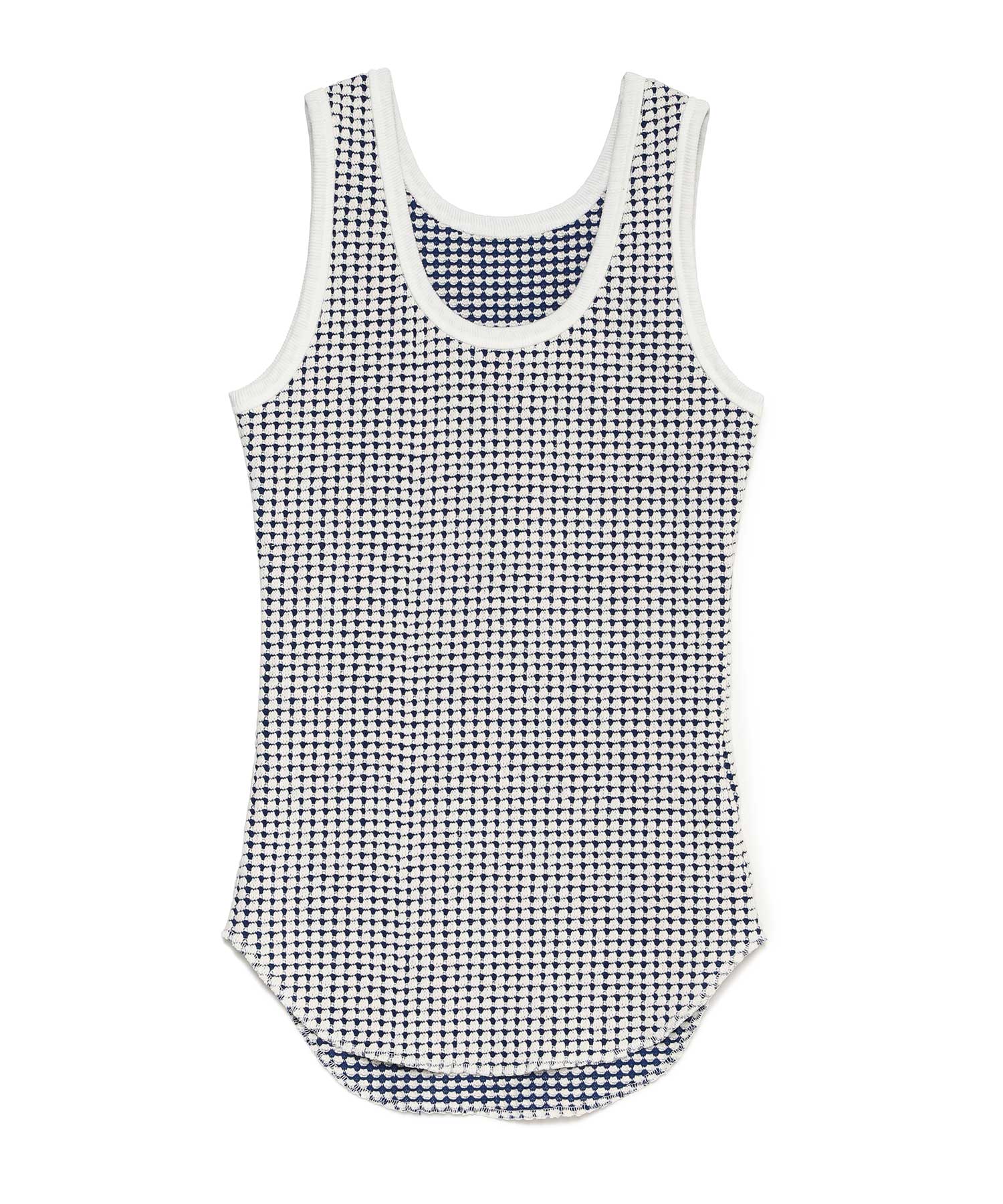 BIG WAFFLE TANK（Seagreen）｜TATRAS CONCEPT STORE タトラス公式通販