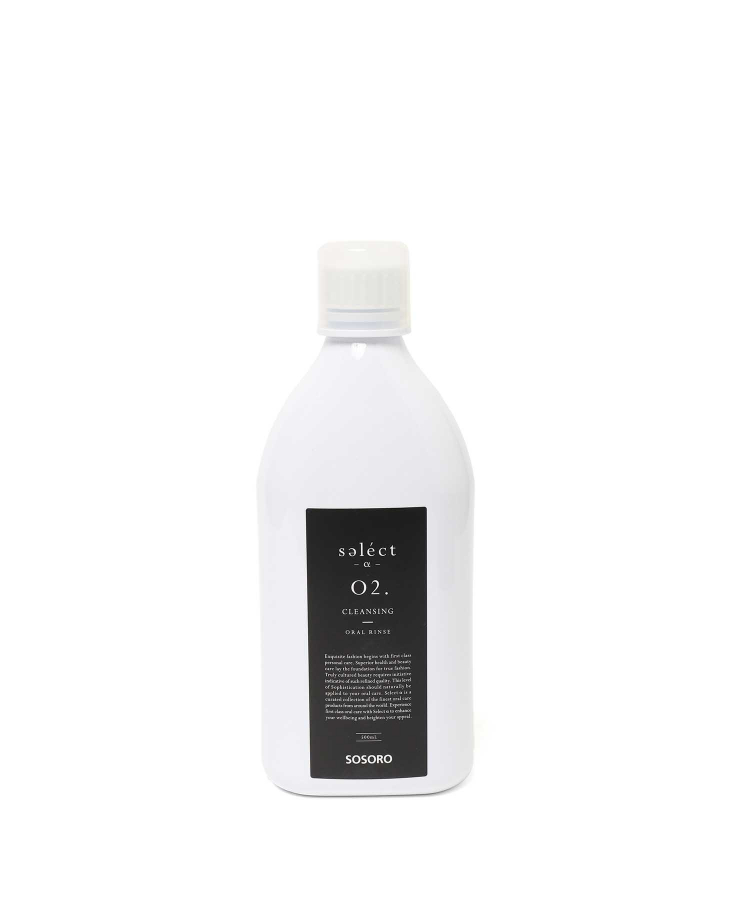 SOSOROオーラルリンス 500ml（SELECT α）｜TATRAS CONCEPT STORE タトラス公式通販サイト