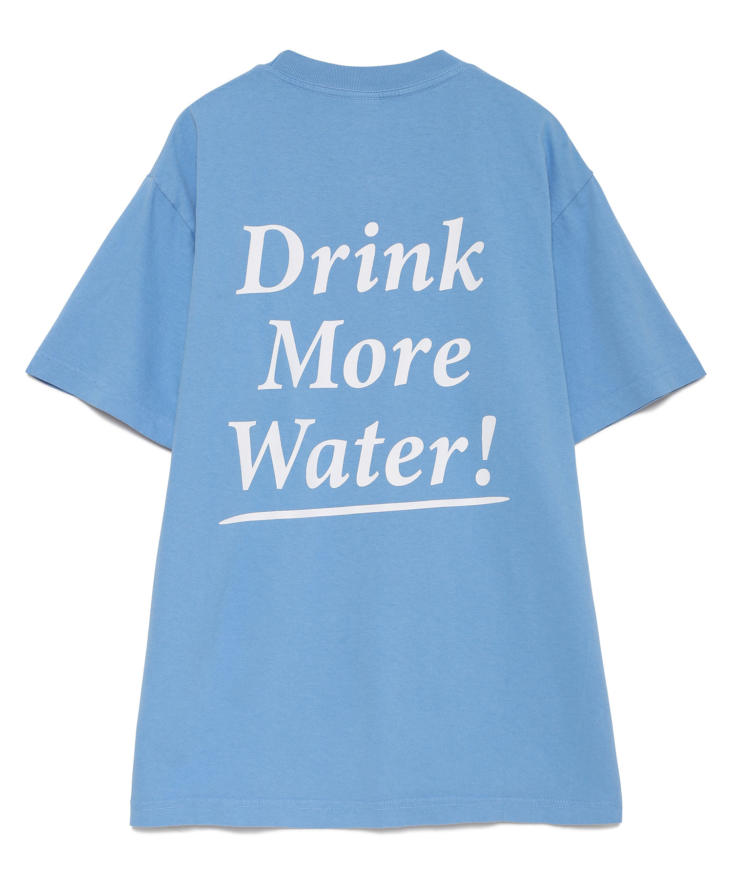 SPORTY＆RICH (スポーティアンドリッチ) DRINK MORE WATER T SHIRT-