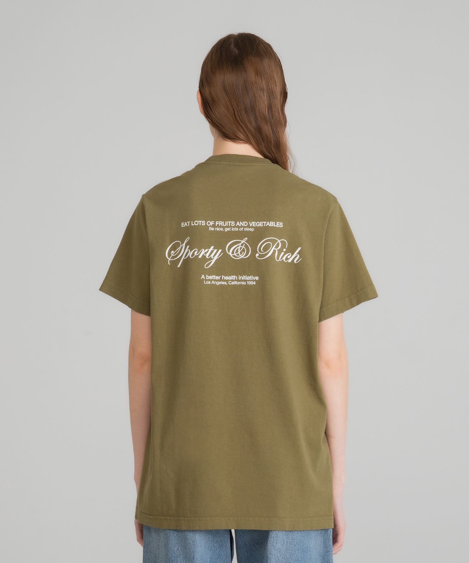 SCRIPT LOGO T SHIRT（SPORTY＆RICH）｜TATRAS CONCEPT STORE タトラス