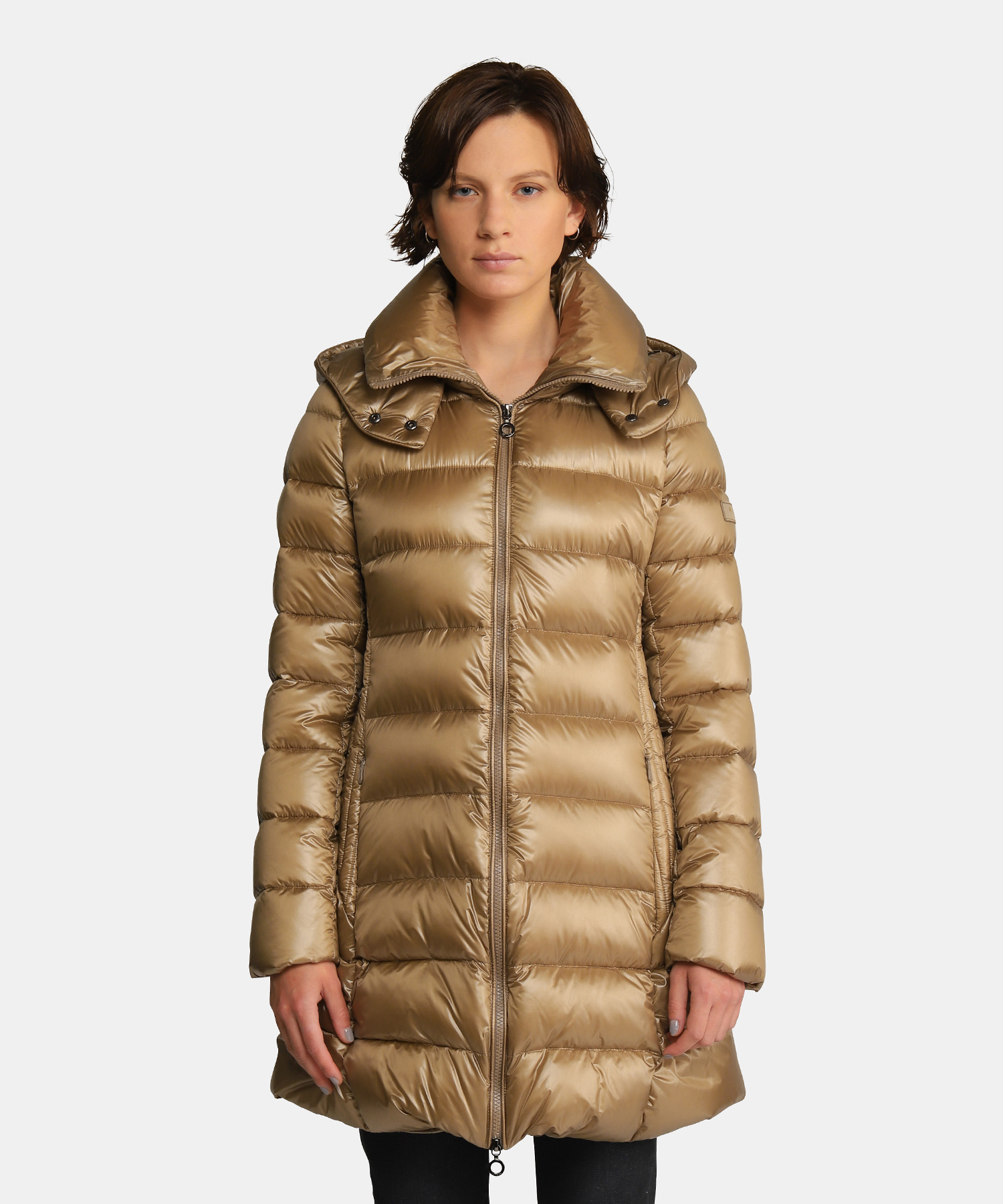 ふるさと納税 Tatras レディース Ts 10 ダウンコート フード付き ナイロン セミロング バビラ カラー2色 Babila Ltat21a4693 D タトラス コート ジャケット Indonesiadevelopmentforum Com