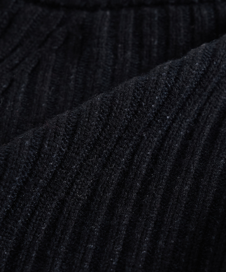 Wool Rib Knit Short Bolero / Black（Voltage Control Filter ...