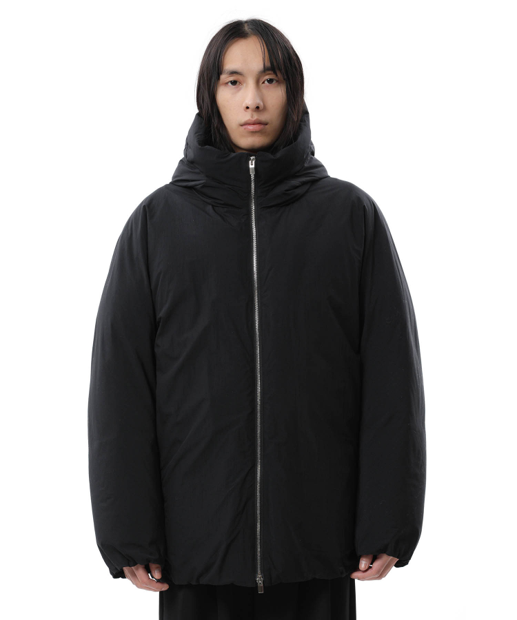 NY TAFFETA HOODED DOWN JACKET（ATTACHMENT）｜TATRAS CONCEPT STORE