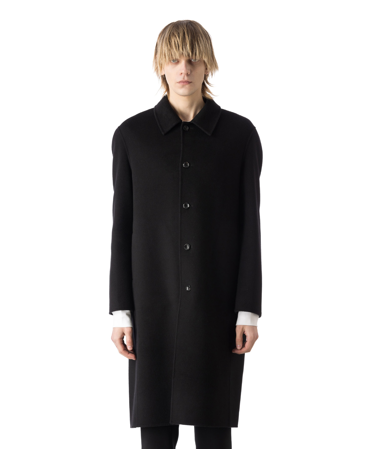 W/CA DOUBLE FACE BEAVER CLOTH BALLCOLLAR COAT（ATTACHMENT）｜TATRAS CONCEPT  STORE タトラス公式通販サイト