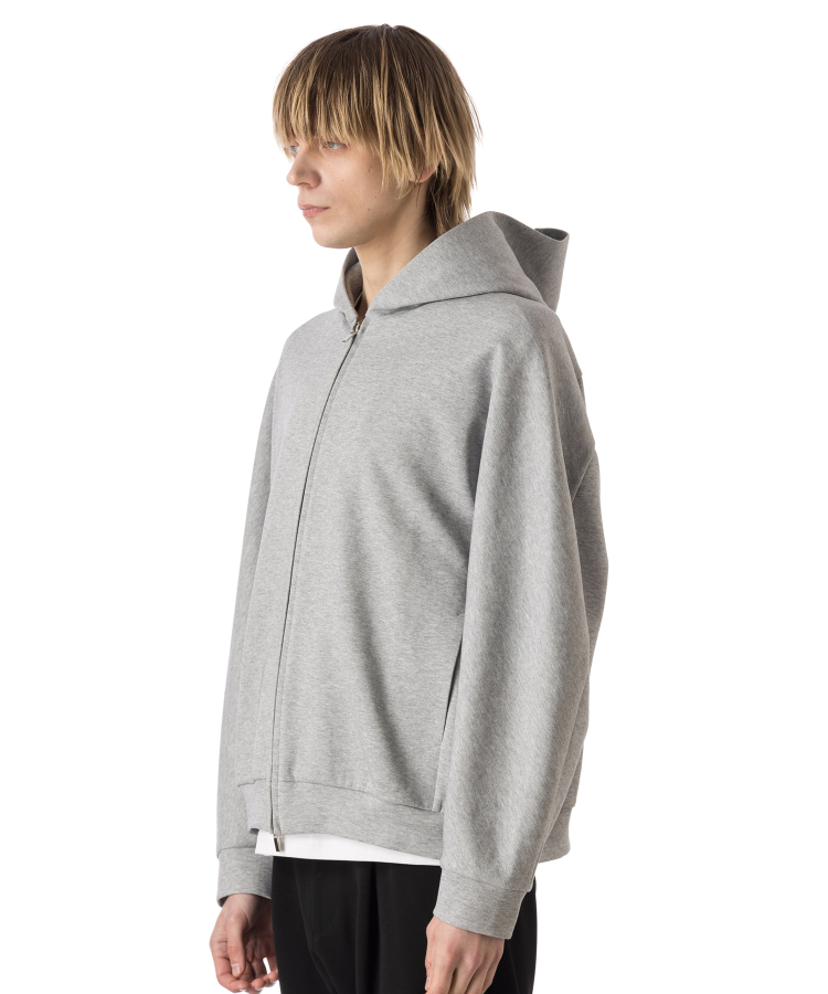 CO/PE DOUBLE KNIT ZIP UP HOODIE（ATTACHMENT）｜TATRAS CONCEPT STORE タトラス公式通販サイト