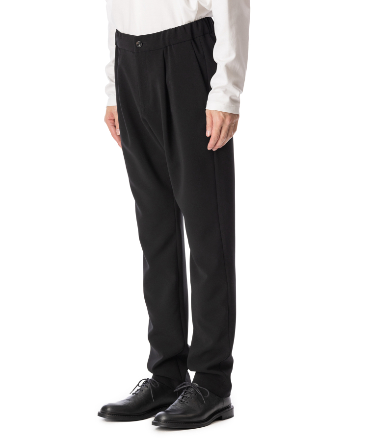 PE STRETCH DOUBLE CLOTH REGULAR FIT EASY TROUSERS（ATTACHMENT）｜TATRAS  CONCEPT STORE タトラス公式通販サイト