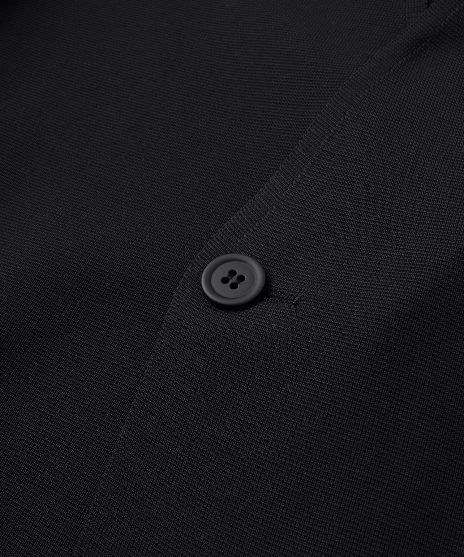 MILAN RIB DOUBLE BREASTED COLLARLESS JACKET（CFCL）｜TATRAS