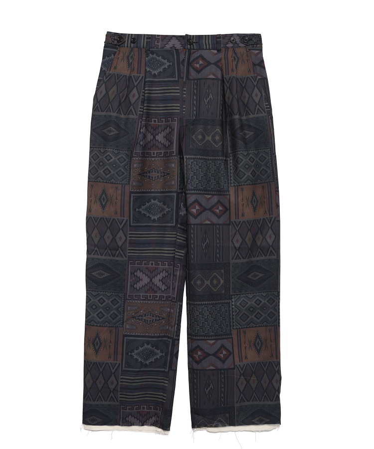 PERSONAL DATA PRINT TROUSERS（Children of the Discordance