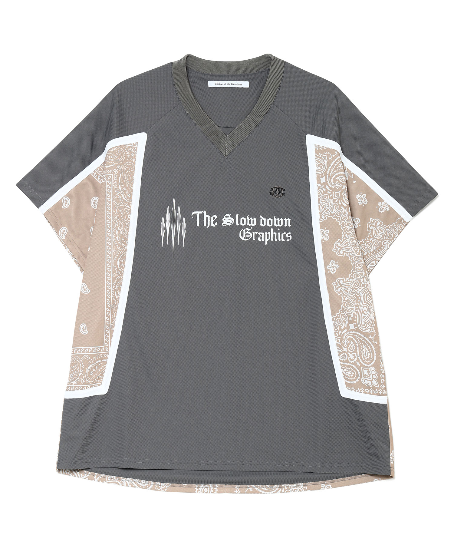 BANDANA GAME SHIRT（Children of the Discordance）｜TATRAS CONCEPT