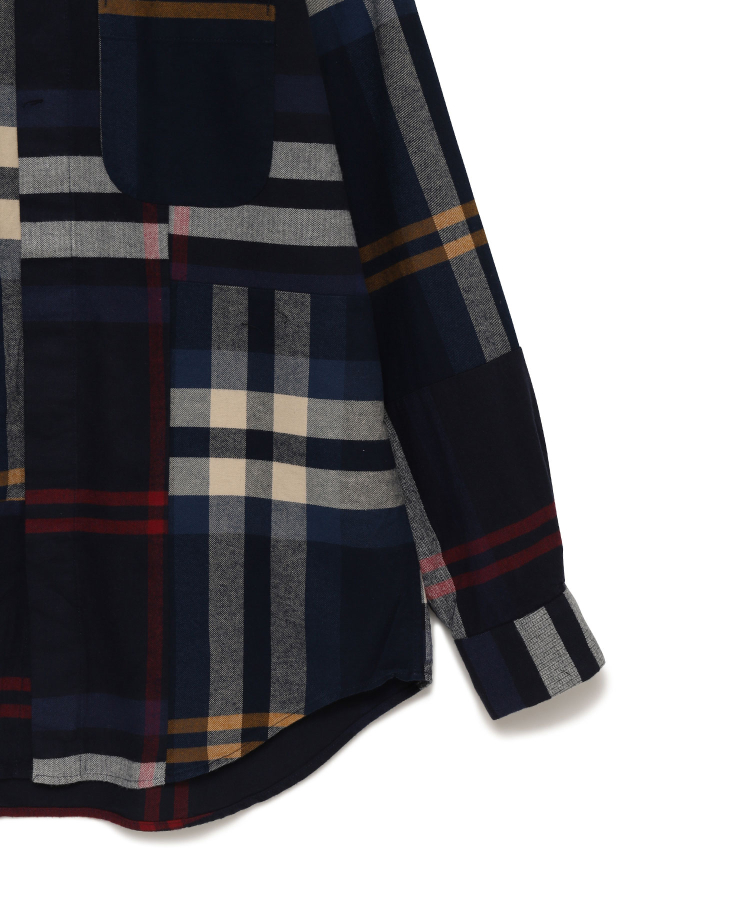 Combo Short Collar Shirt（Engineered Garments）｜TATRAS CONCEPT