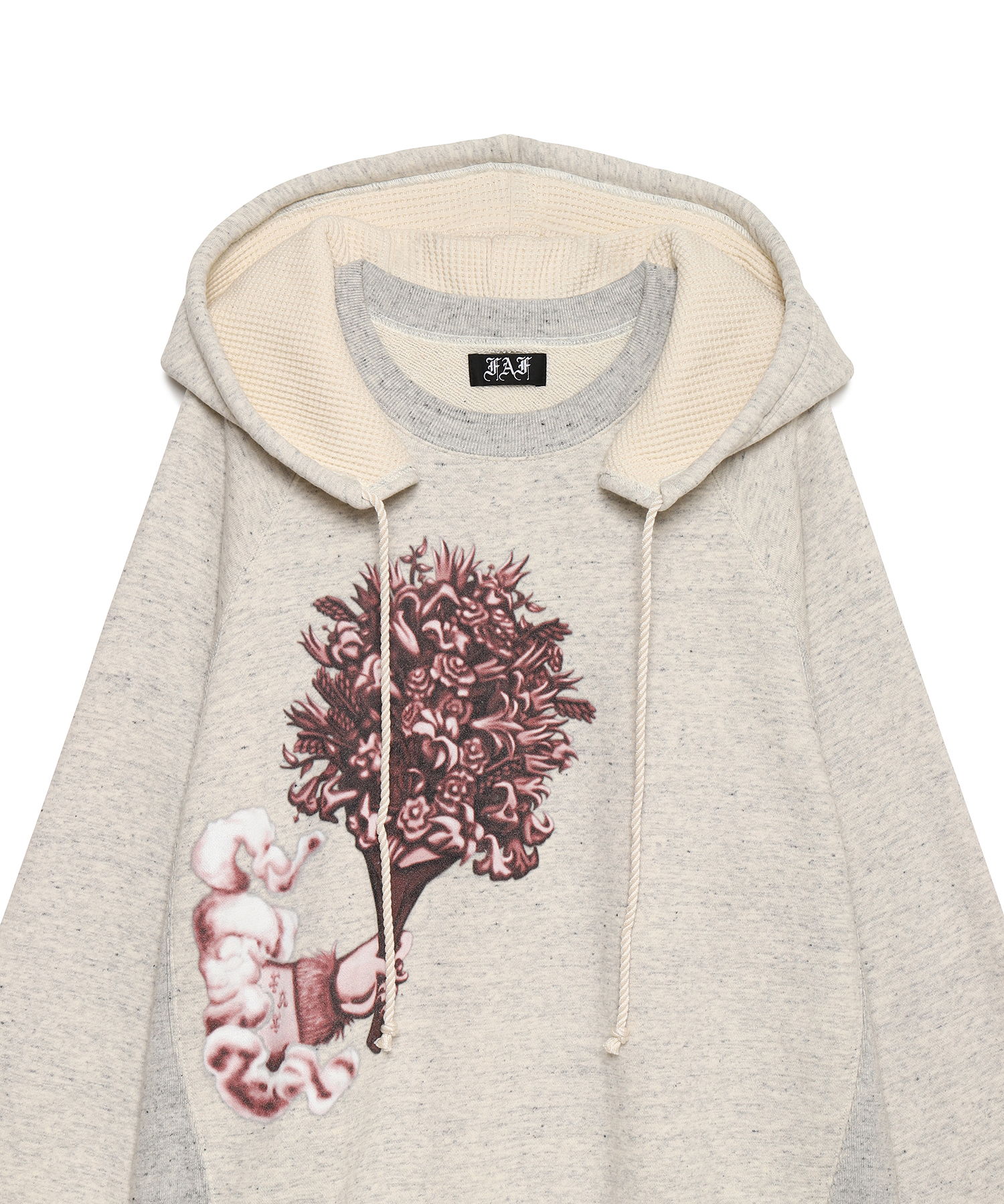 Flower shop sleeve hoodie