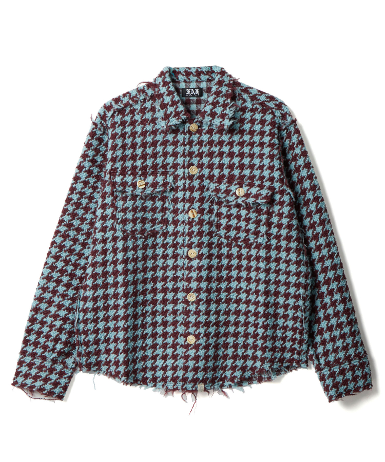 FAKE AS FLOWERS FLANNEL BORO SHIRTS - シャツ