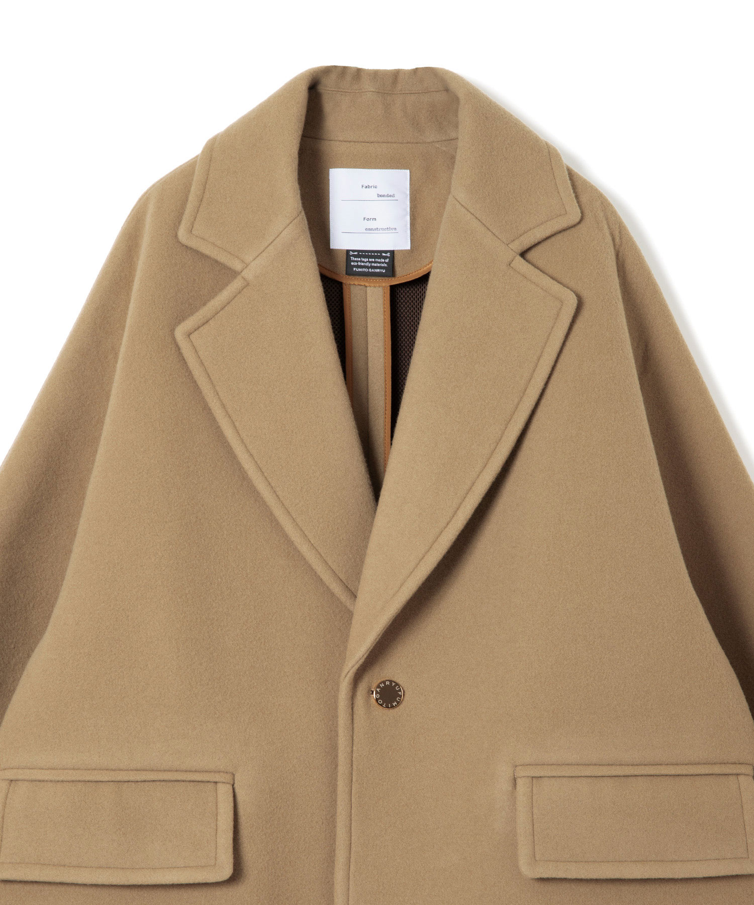 Vintage modern Chesterfield coat（FUMITO GANRYU）｜TATRAS CONCEPT