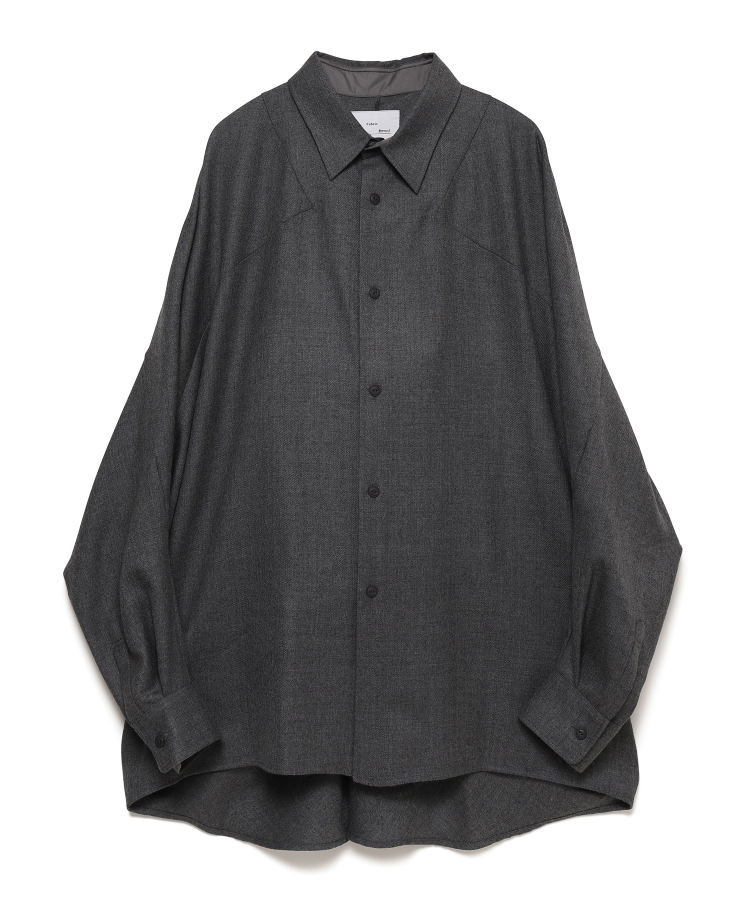 Kinetic wool shirt（FUMITO GANRYU）｜TATRAS CONCEPT STORE タトラス