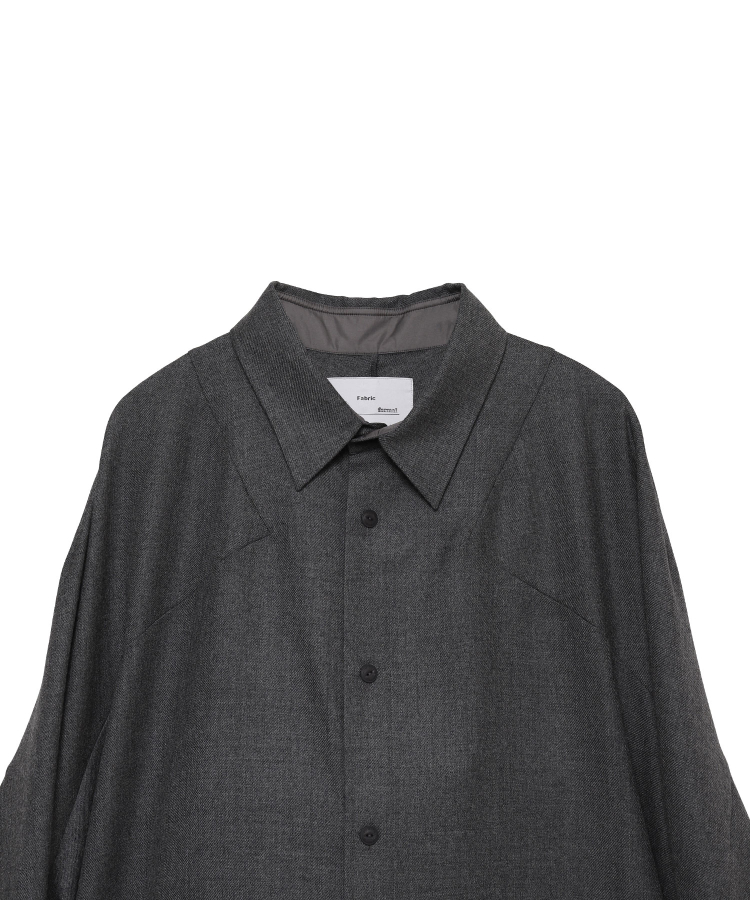 Kinetic wool shirt（FUMITO GANRYU）｜TATRAS CONCEPT STORE タトラス