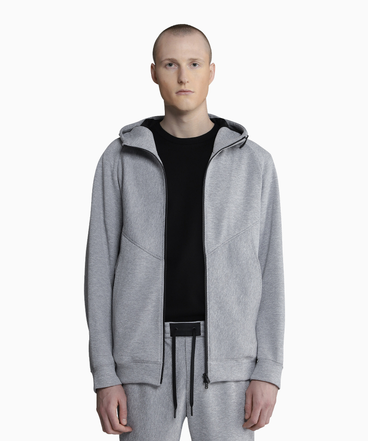 DELTA SOLOTEX KERSEY ZIP UP HOODIE（H.I.P. by SOLIDO）｜TATRAS