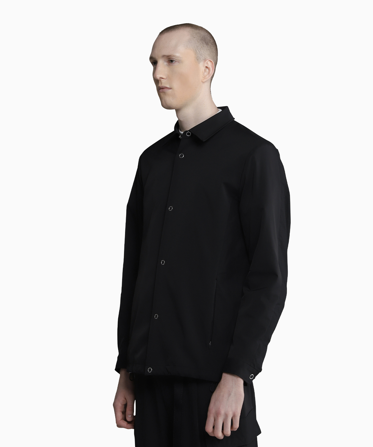 LUX NYLON TWILL COACH JACKET（H.I.P. by SOLIDO）｜TATRAS CONCEPT 