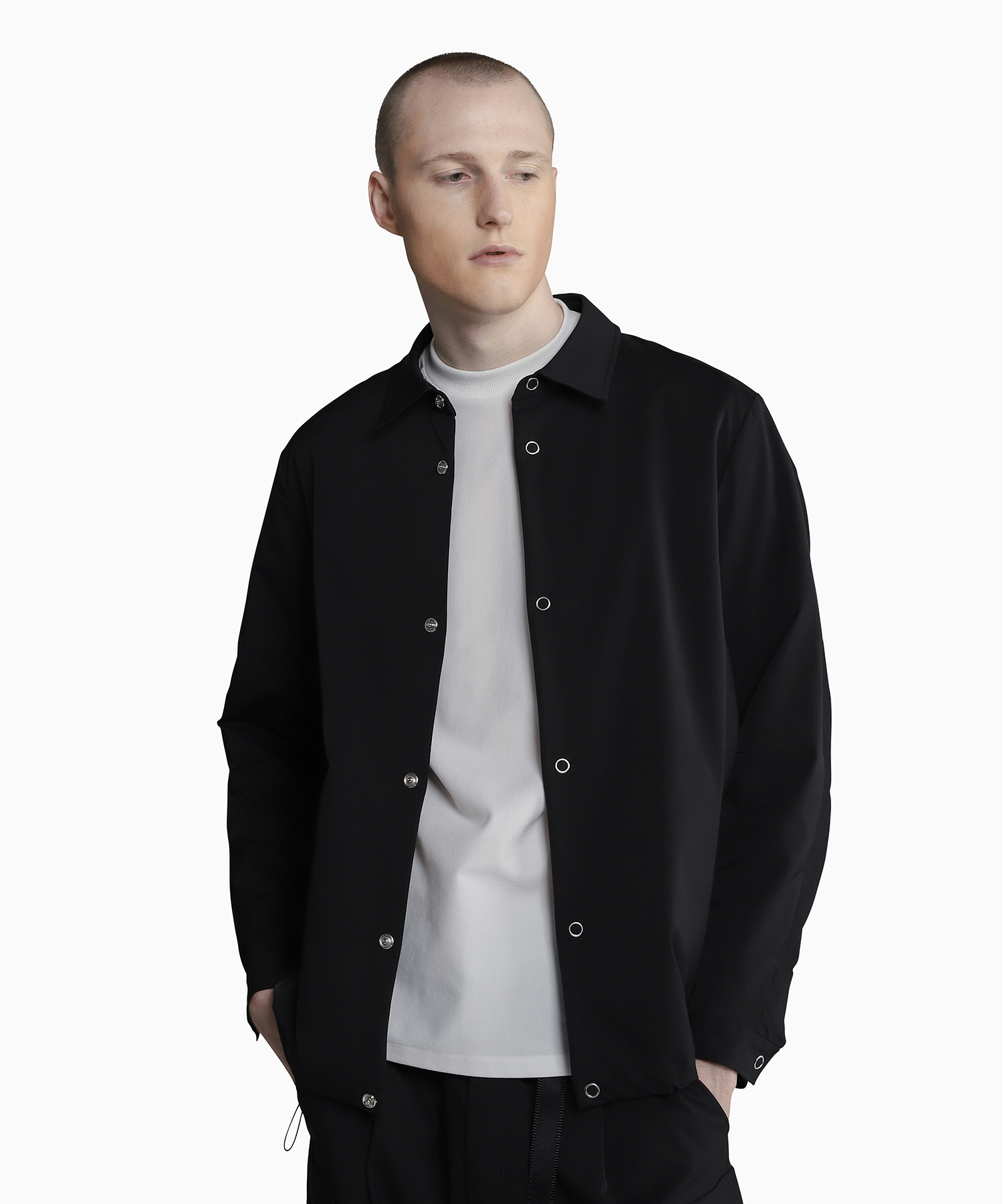 LUX NYLON TWILL COACH JACKET（H.I.P. by SOLIDO 