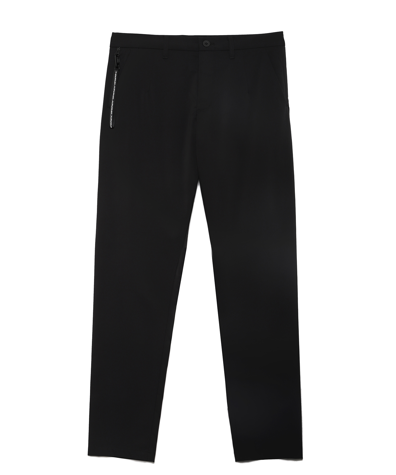 LUX NYLON TWILL SLIM FIT TROUSERS（H.I.P. by SOLIDO）｜TATRAS