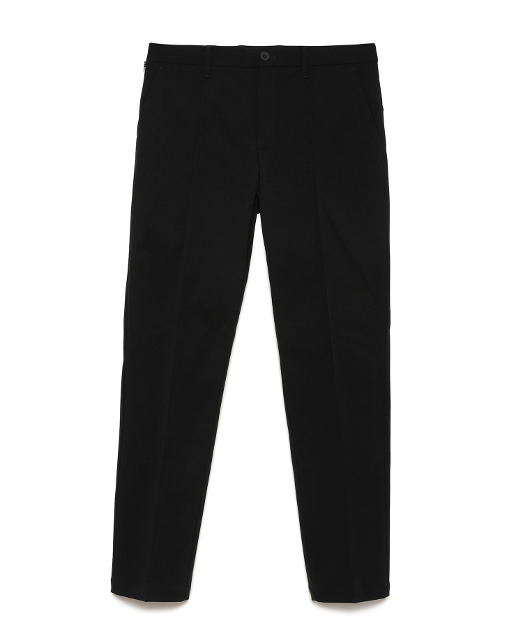 NYLON OXFORD STRETCH SLIM FIT TROUSERS（H.I.P. by SOLIDO）｜TATRAS