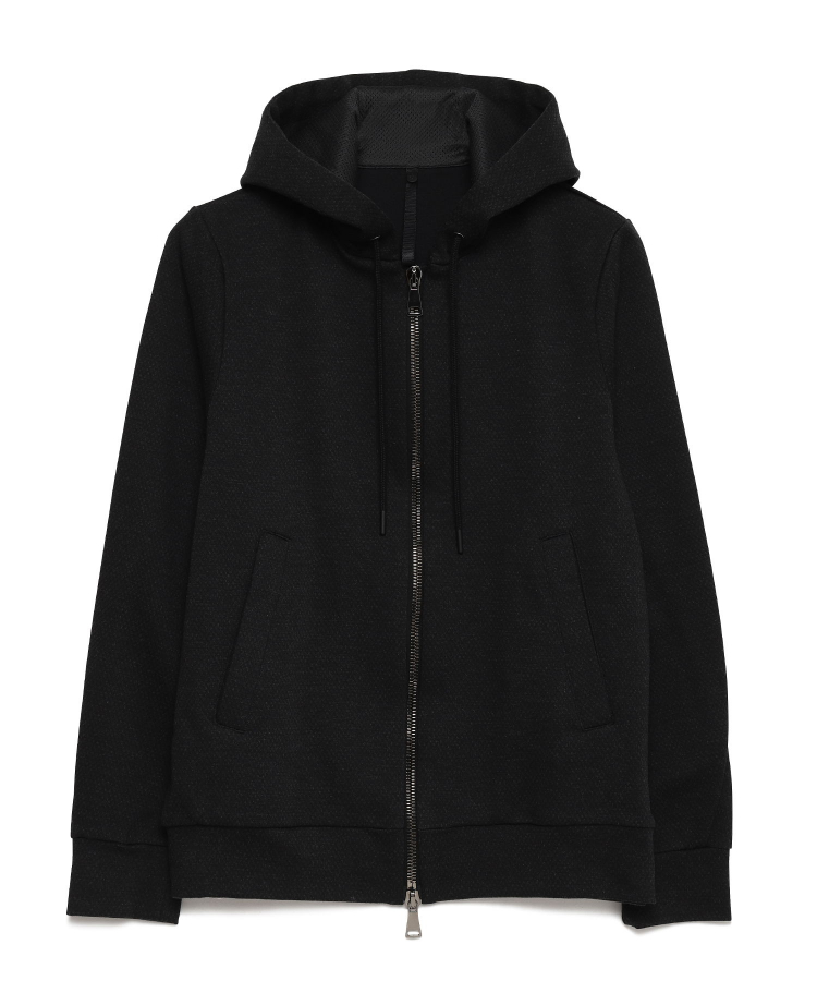 BLISTER JACQUARD JERSEY SLIM FIT HOODIE（H.I.P. by SOLIDO ...
