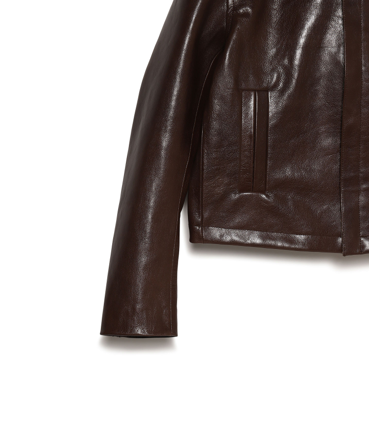 2-way Pocket Leather Jacket（KARMUEL YOUNG）｜TATRAS CONCEPT