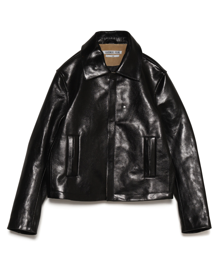 2-way Pocket Leather Jacket（KARMUEL YOUNG）｜TATRAS CONCEPT STORE ...