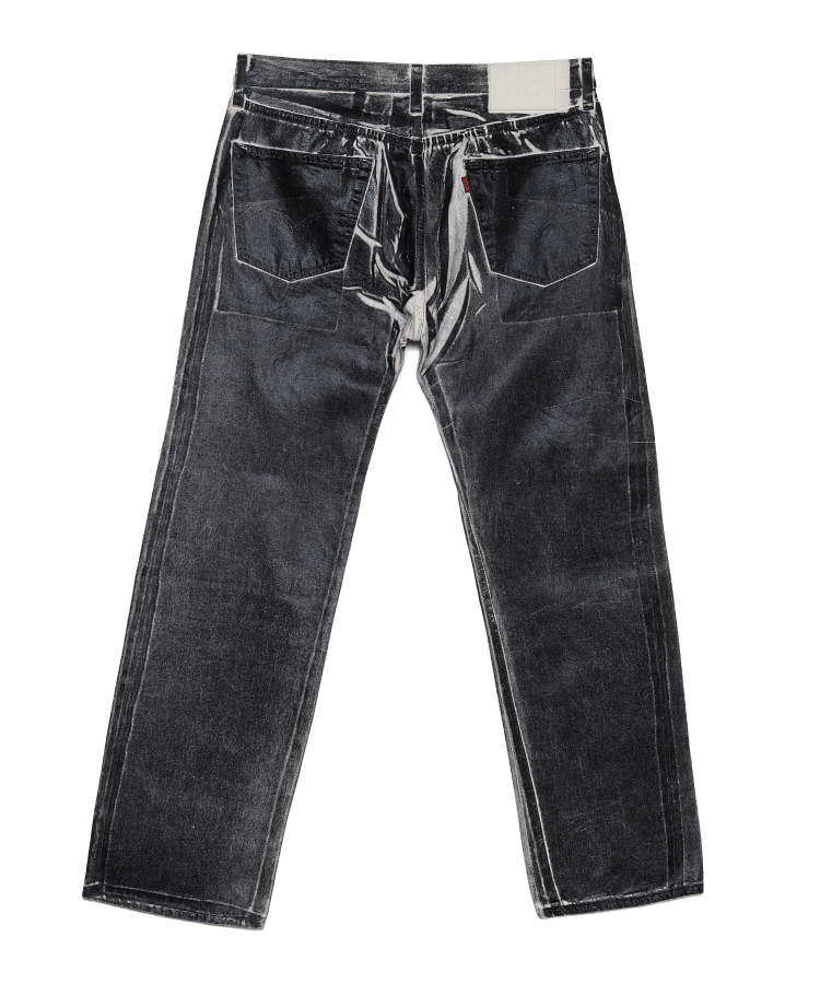 RE-edited overprinted Levi's 501 Jeans（KARMUEL YOUNG）｜TATRAS ...