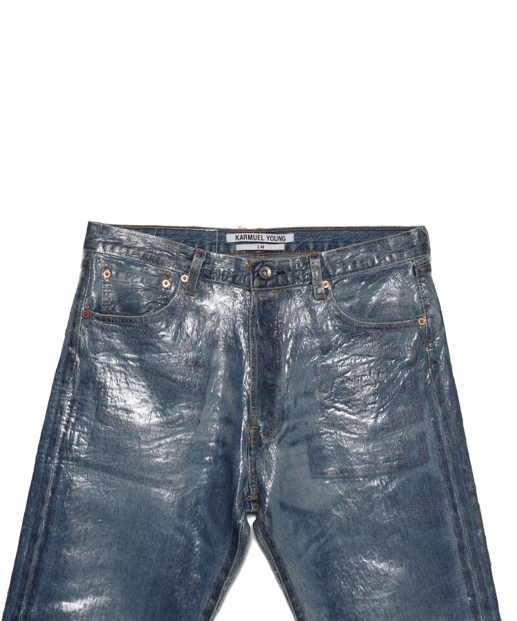 RE-edited overprinted Levi's 501 Jeans（KARMUEL YOUNG）｜TATRAS