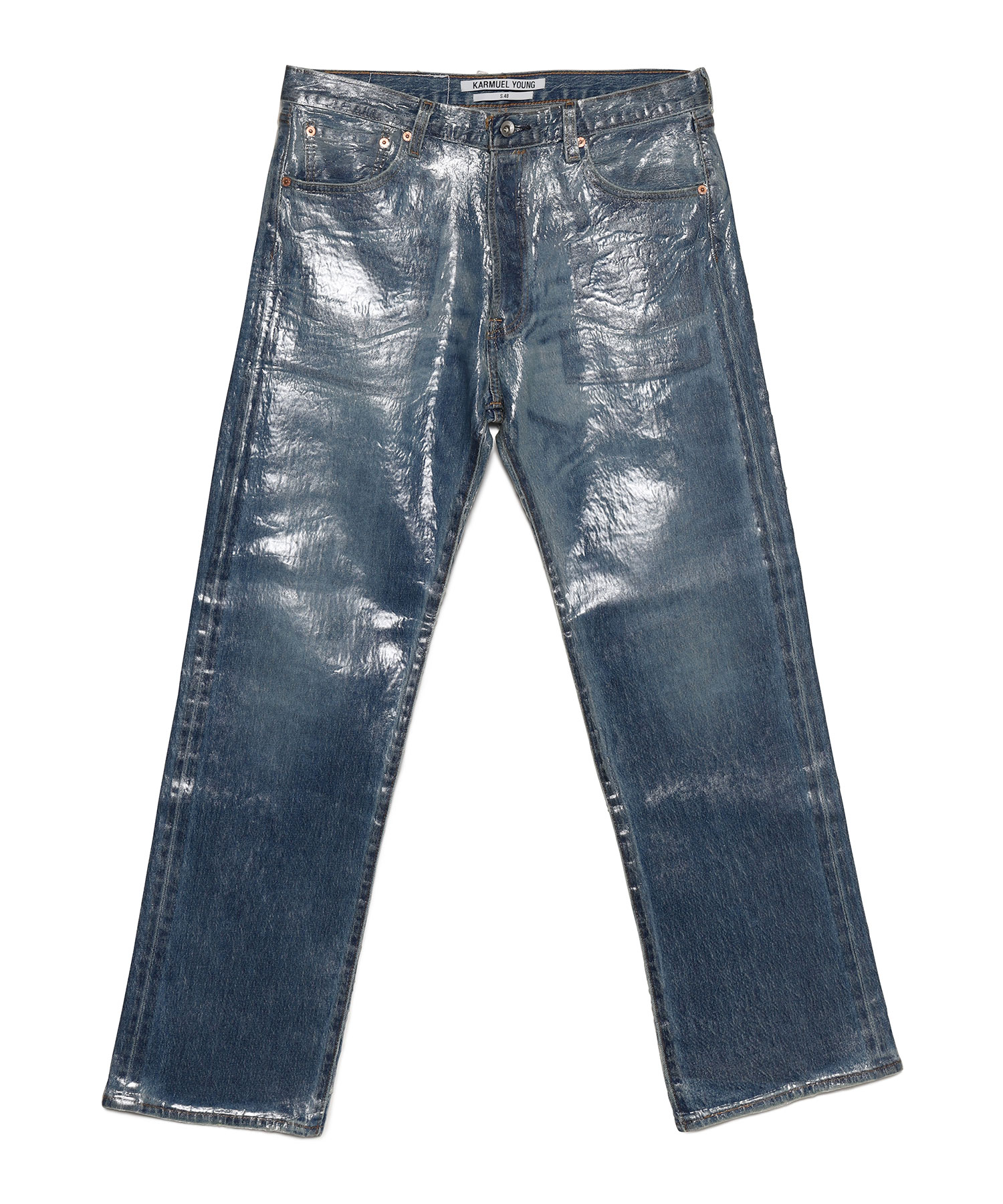 RE-edited overprinted Levi's 501 Jeans（KARMUEL YOUNG 