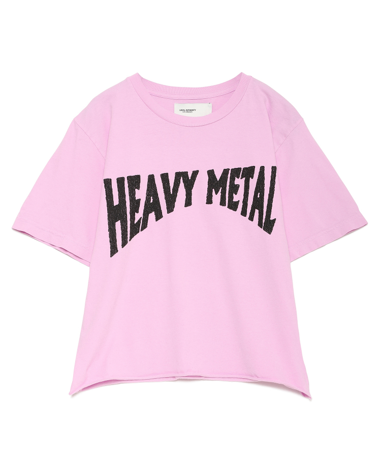 HEAVY METAL CROP TEE（LOCAL AUTHORITY）｜TATRAS