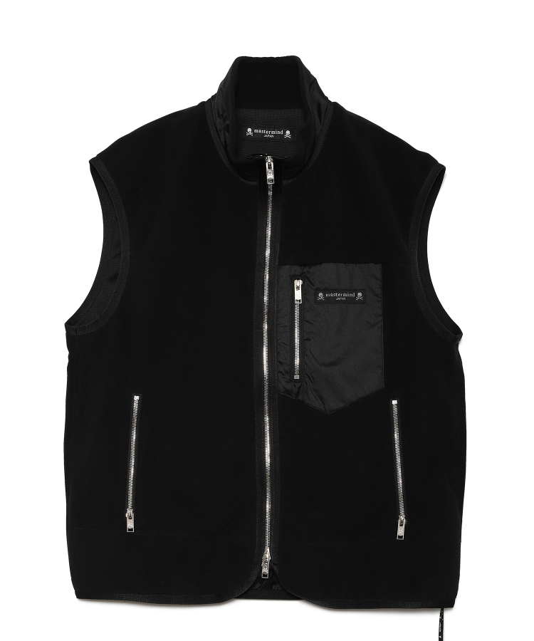Mastermind Japan Fleece Zip Vest Mastermind Tatras Concept Store タトラス公式通販サイト