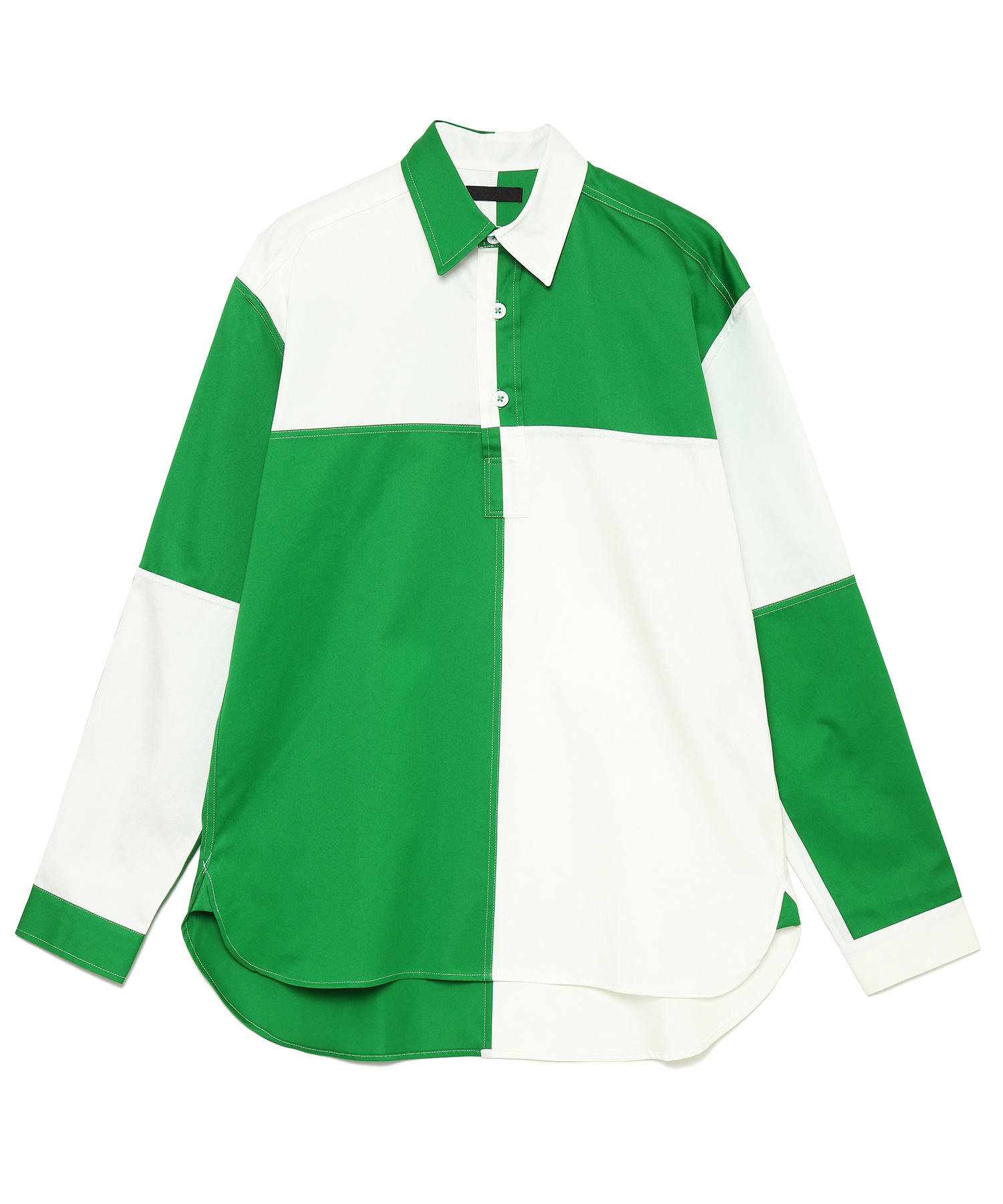 3MAN TEAM SHIRT 送料無料 GREEN/30 サイズ:S,M シャツ・ブラウス メンズ