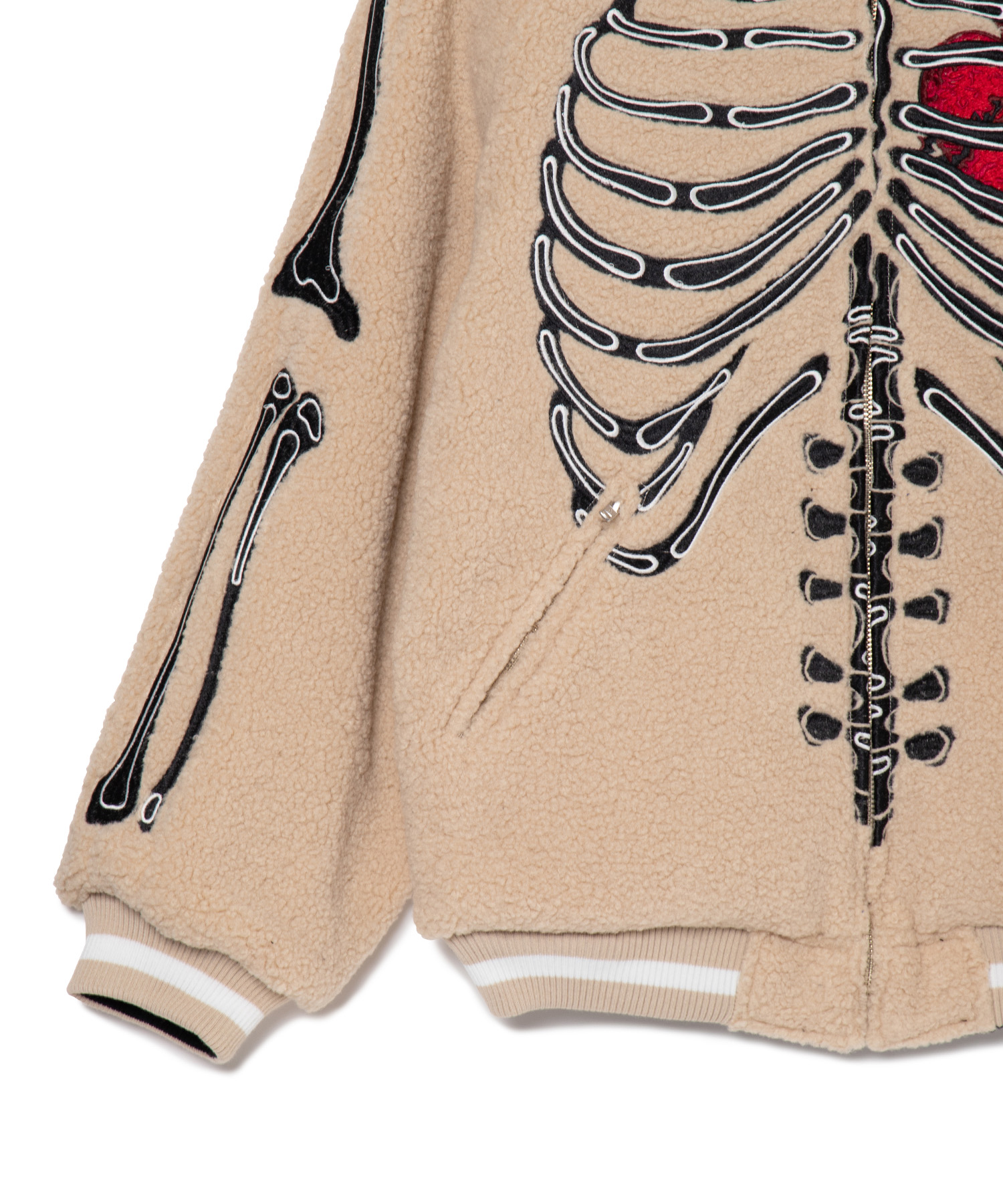 MAYO BONES EMBROIDERY REVERSIBLE JACKETメイヨー - ダウンジャケット