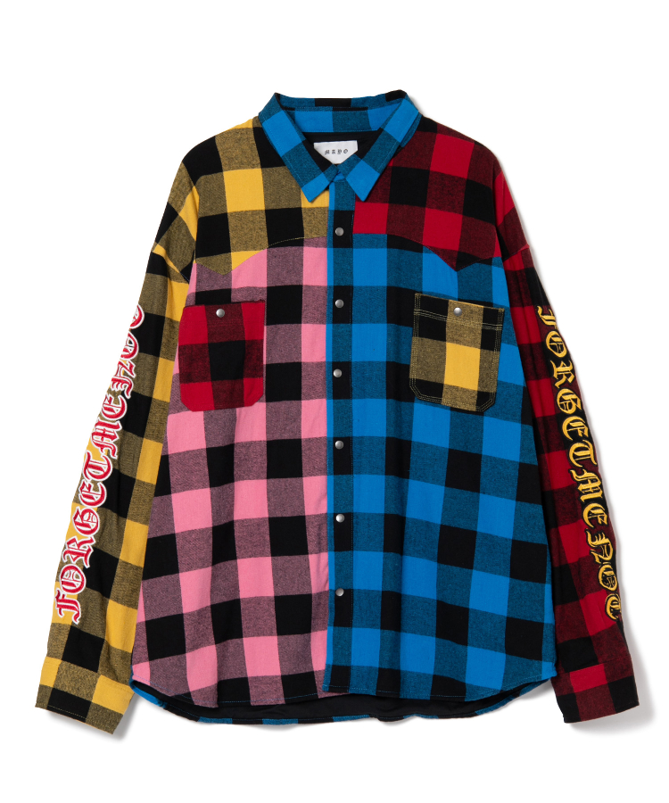 MAYO CROSS Embroidery Check Shirt（MAYO）｜TATRAS CONCEPT STORE