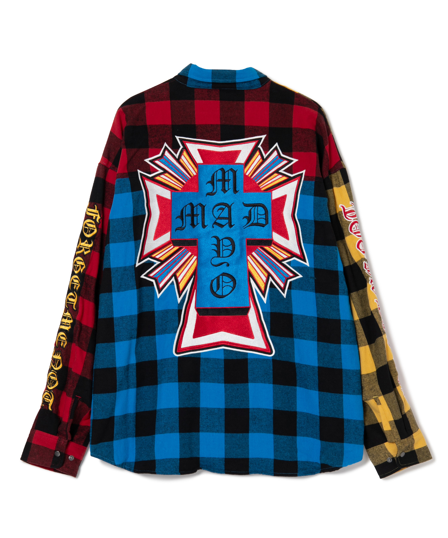 MAYO CROSS Embroidery Check Shirt（MAYO）｜TATRAS 