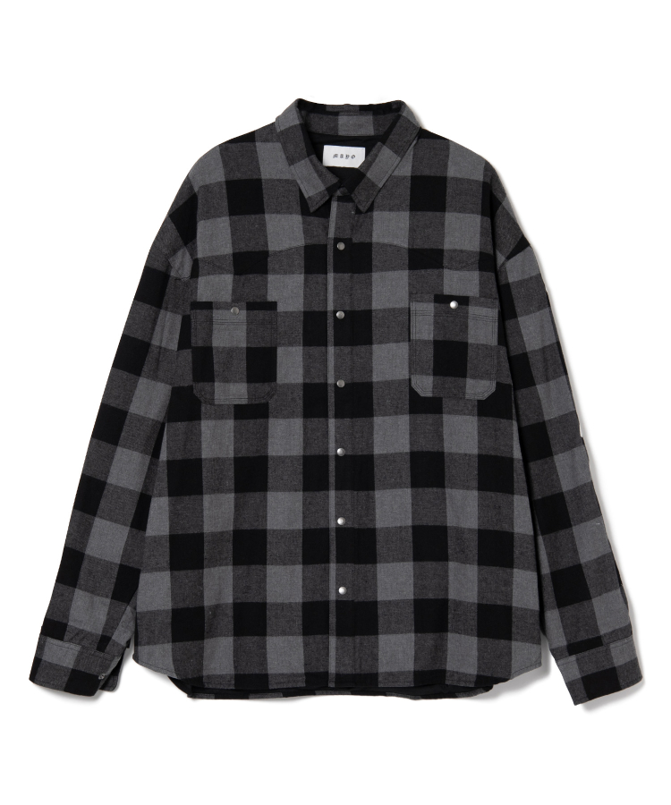 MAYO BONES Embroidery Check Shirt（MAYO）｜TATRAS CONCEPT STORE