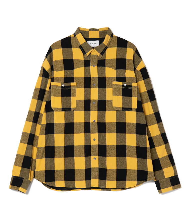 MAYO BONES Embroidery Check Shirt（MAYO）｜TATRAS CONCEPT STORE