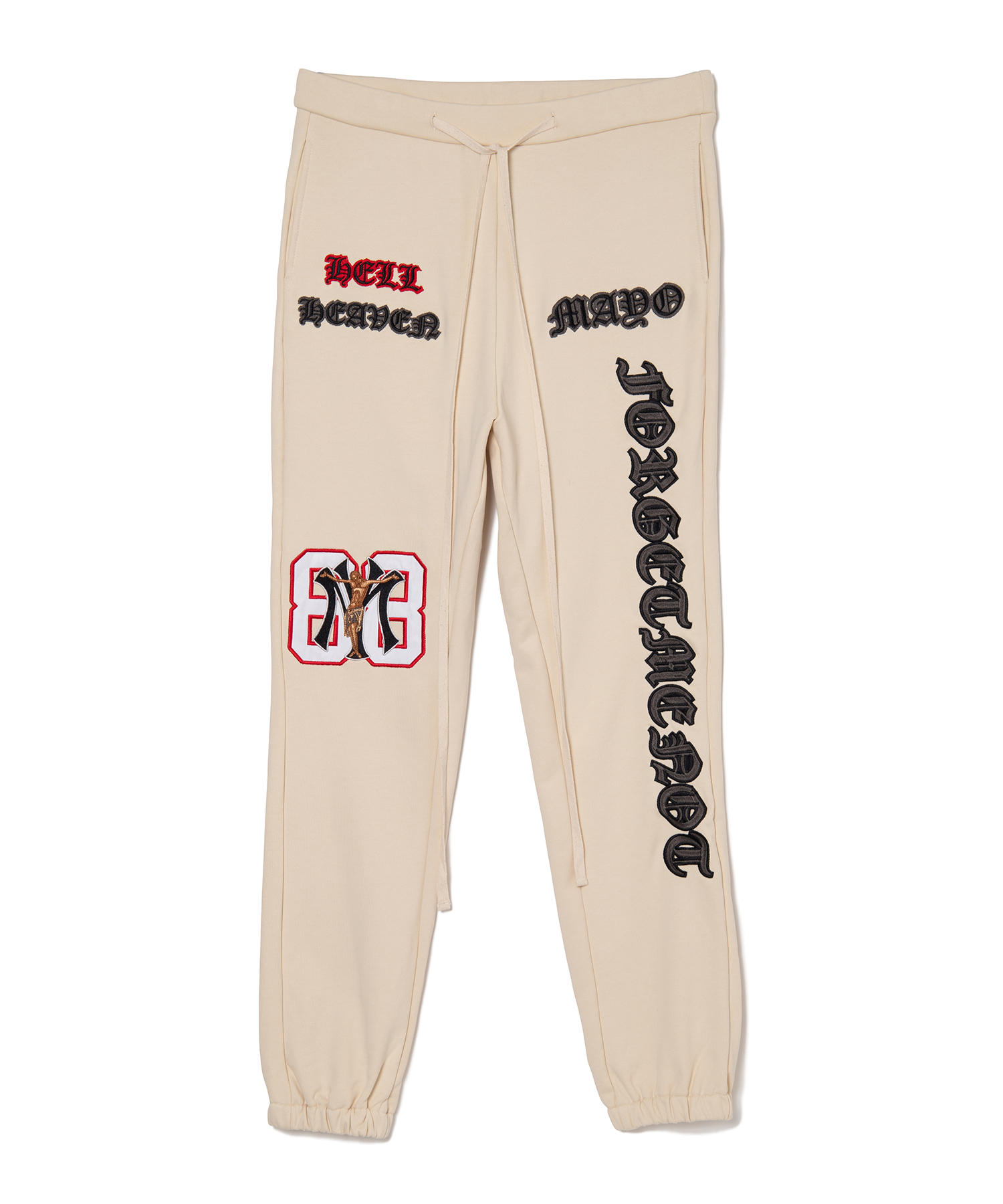 MAYO HEAVEN&HELL Embroidery Sweat Pants（MAYO