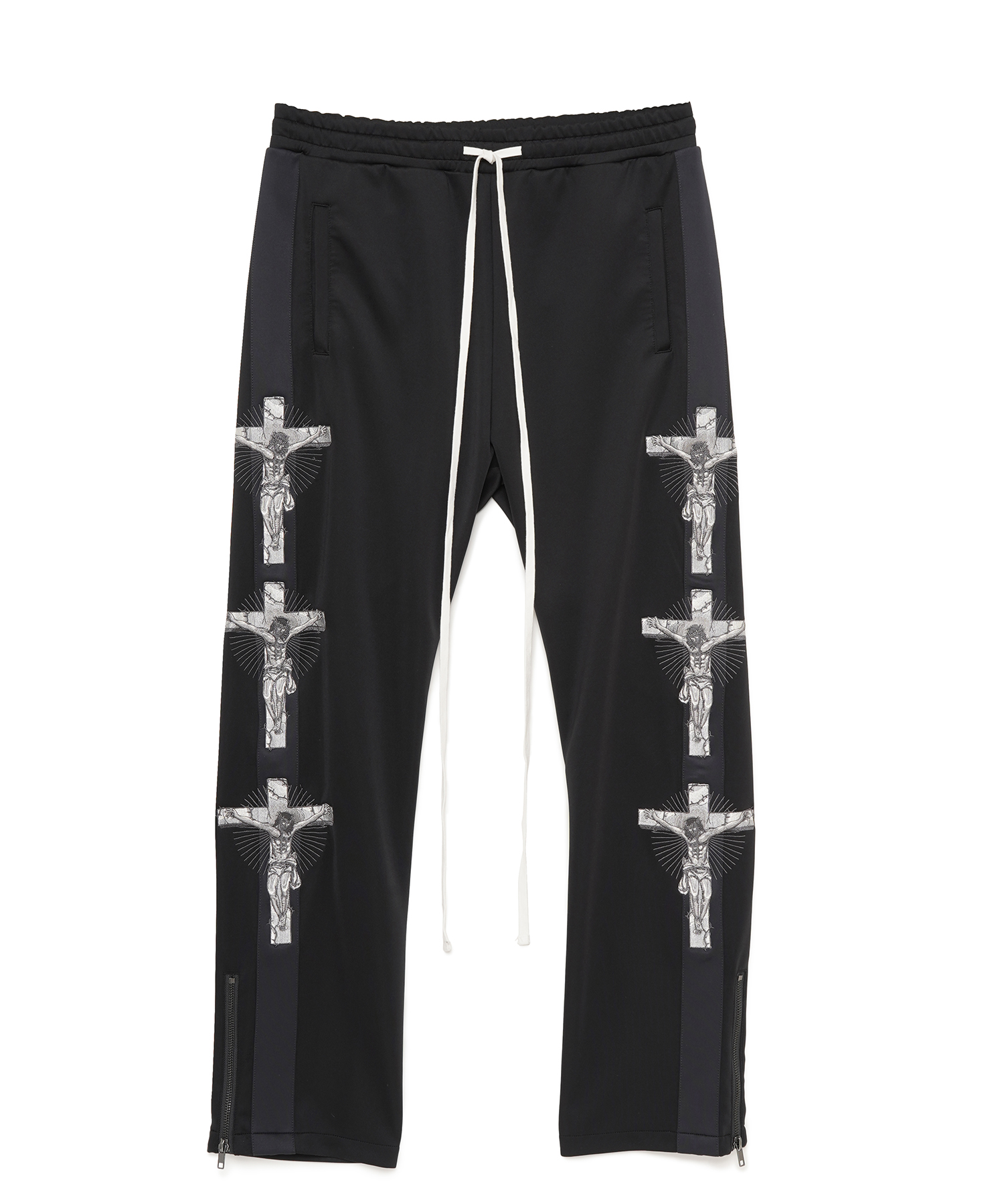 JESUS Mayo Embroidery Souvenir Track pants（MAYO