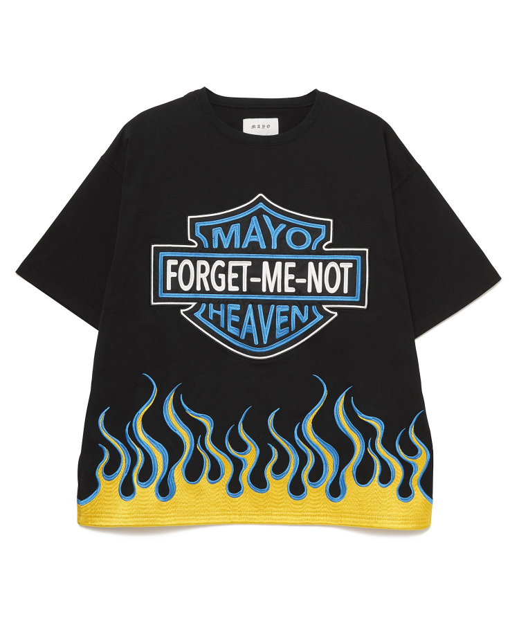 MAYO Fire Eagle Embroidery Short Sleeve Tee（MAYO