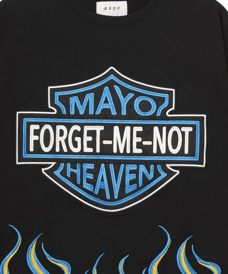 MAYO Fire Eagle Embroidery Short Sleeve Tee（MAYO