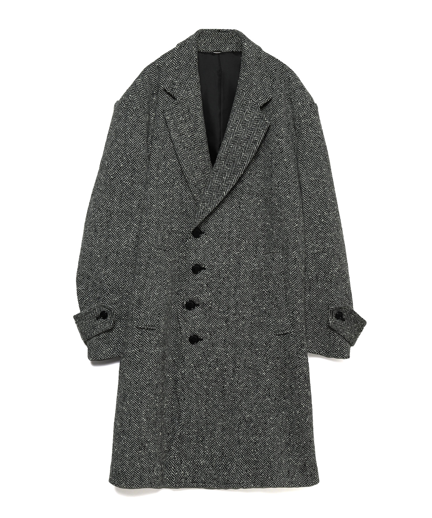 71 MICHAEL IRREGULAR COAT 送料無料 GRAY/07 サイズ:M コート メンズ