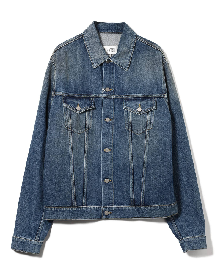 売れ筋ランキングも メゾン マルジェラ VINTAGE WASH DENIM JACKET